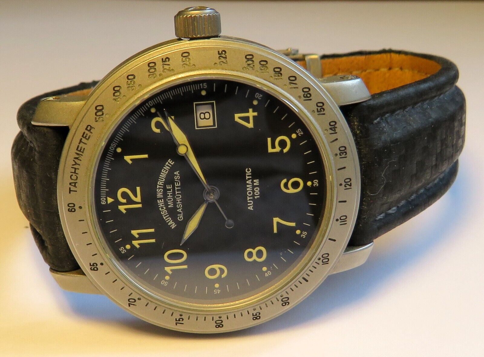Mühle Glashütte Nautische Instrumente Titan Marine Flieger Automatik HAU M13000 - Sammler - Uhren