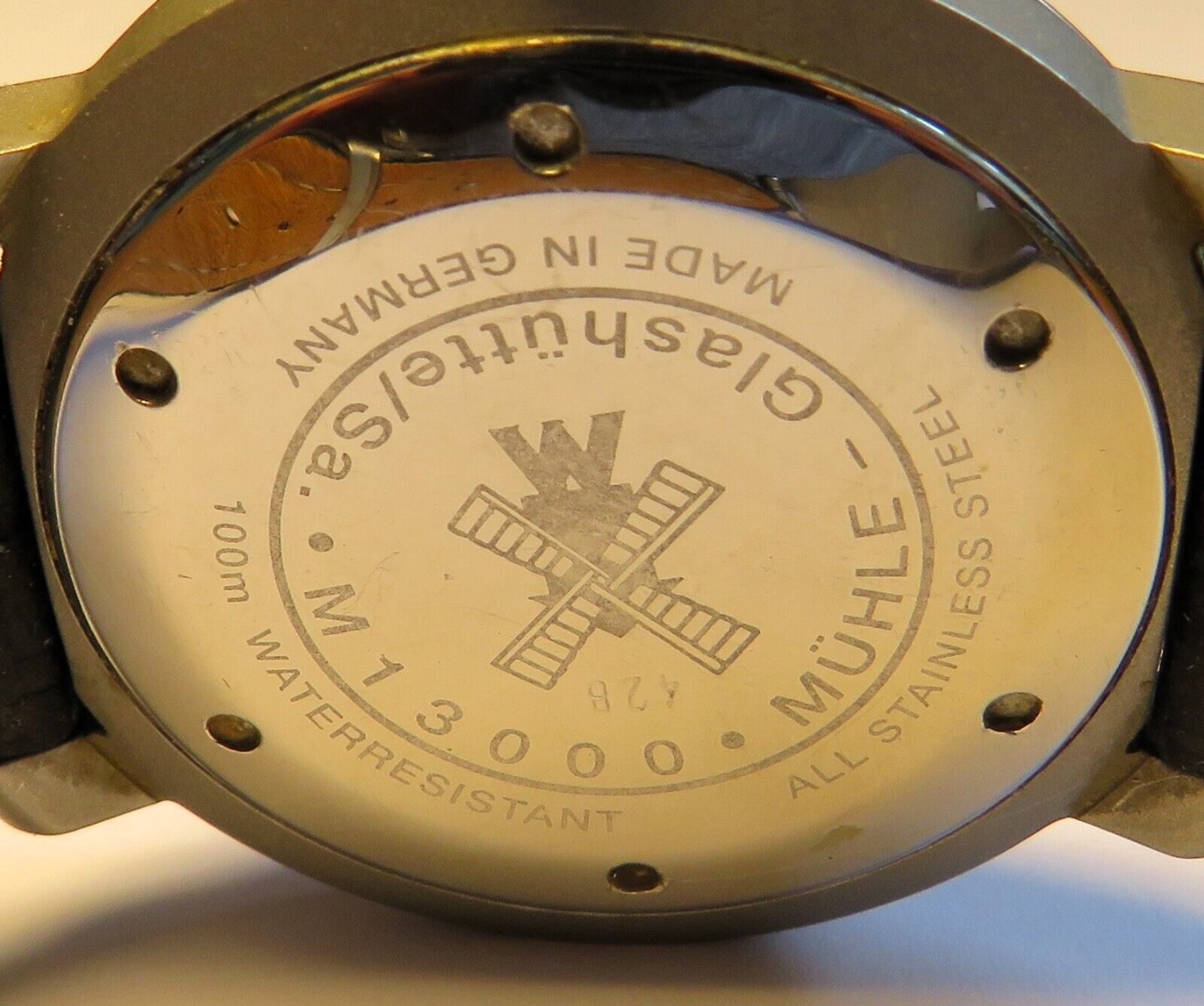 Mühle Glashütte Nautische Instrumente Titan Marine Flieger Automatik HAU M13000 - Sammler - Uhren