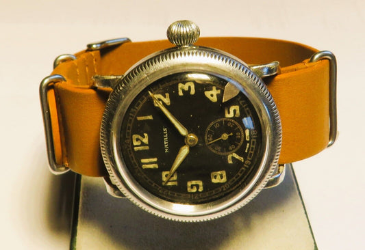 Natalis früheste Pfeilindex Fliegeruhr Pilot Watch Reichsluftwaffe 1930 WK WW 2 - Sammler - Uhren