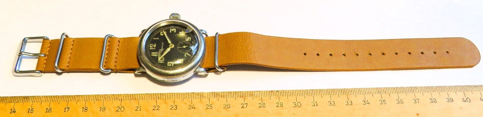 Natalis früheste Pfeilindex Fliegeruhr Pilot Watch Reichsluftwaffe 1930 WK WW 2 - Sammler - Uhren