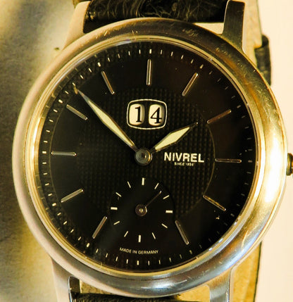 Nivrel Luxus Herren Automatic Armbanduhr mit Großdatum und kleiner Sekunde - Sammler - Uhren