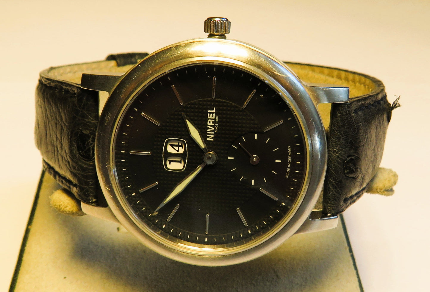 Nivrel Luxus Herren Automatic Armbanduhr mit Großdatum und kleiner Sekunde - Sammler - Uhren