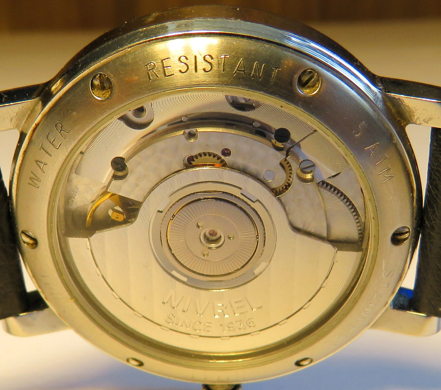 Nivrel Luxus Herren Automatic Armbanduhr mit Großdatum und kleiner Sekunde - Sammler - Uhren