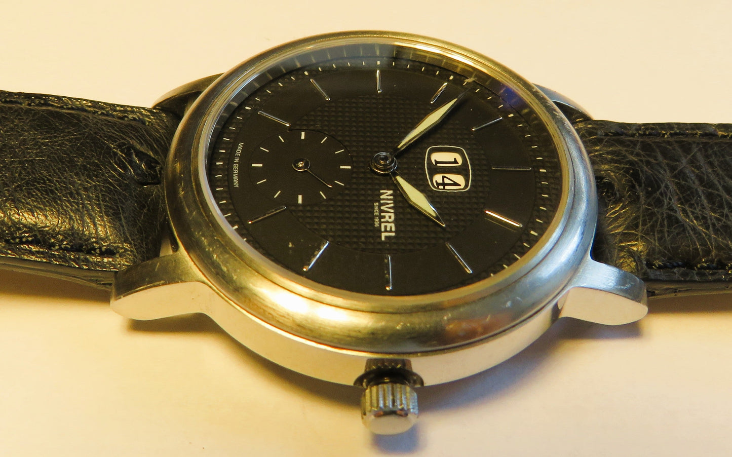 Nivrel Luxus Herren Automatic Armbanduhr mit Großdatum und kleiner Sekunde - Sammler - Uhren