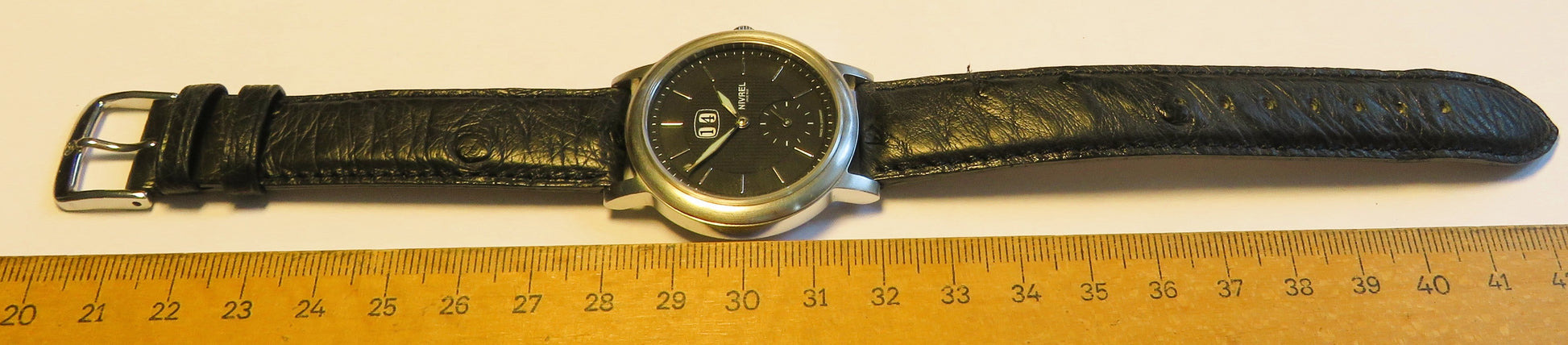 Nivrel Luxus Herren Automatic Armbanduhr mit Großdatum und kleiner Sekunde - Sammler - Uhren