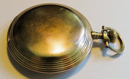 Nomos Guido Müller Glashütte edelste Herren Taschenuhr vergoldet ca. 1920 - Sammler - Uhren