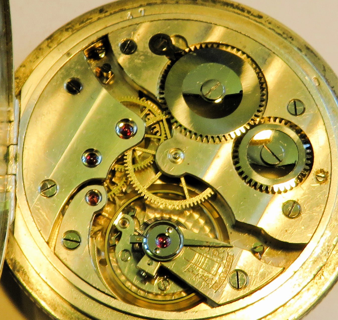 Nomos Guido Müller Glashütte Tula Silber edelste Herren Taschenuhr ca. 1920 - Sammler - Uhren
