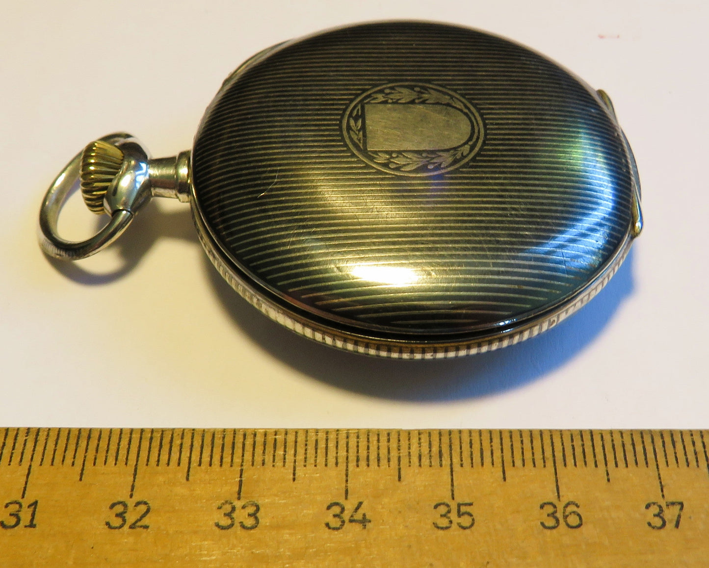 Nomos Guido Müller Glashütte Tula Silber edelste Herren Taschenuhr ca. 1920 - Sammler - Uhren