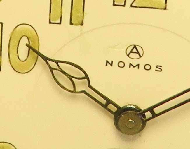 Nomos Guido Müller Glashütte Tula Silber edelste Herren Taschenuhr ca. 1920 - Sammler - Uhren