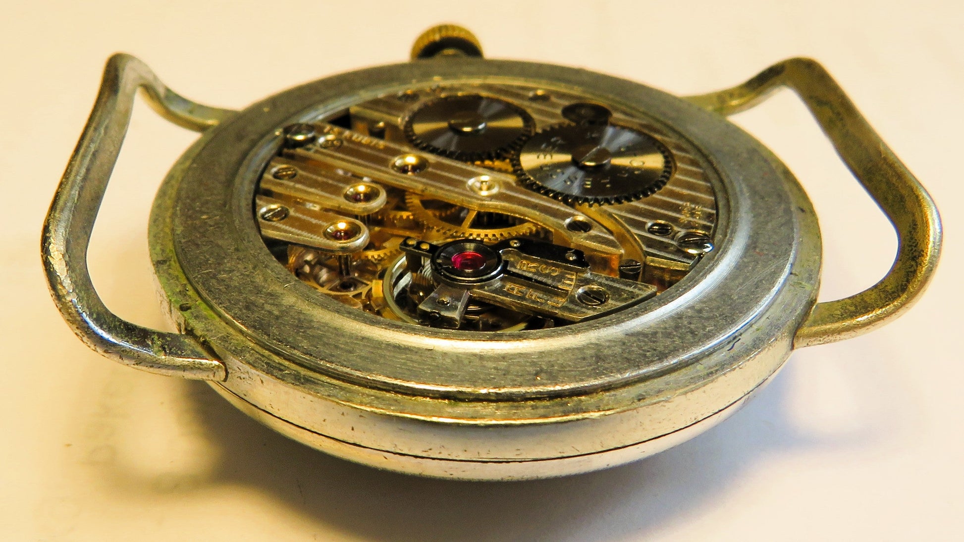 Nova Ancre Anton Schild 153 frühe Pfeilindex Fliegeruhr Reichsluftwaffe 1930 - Sammler - Uhren