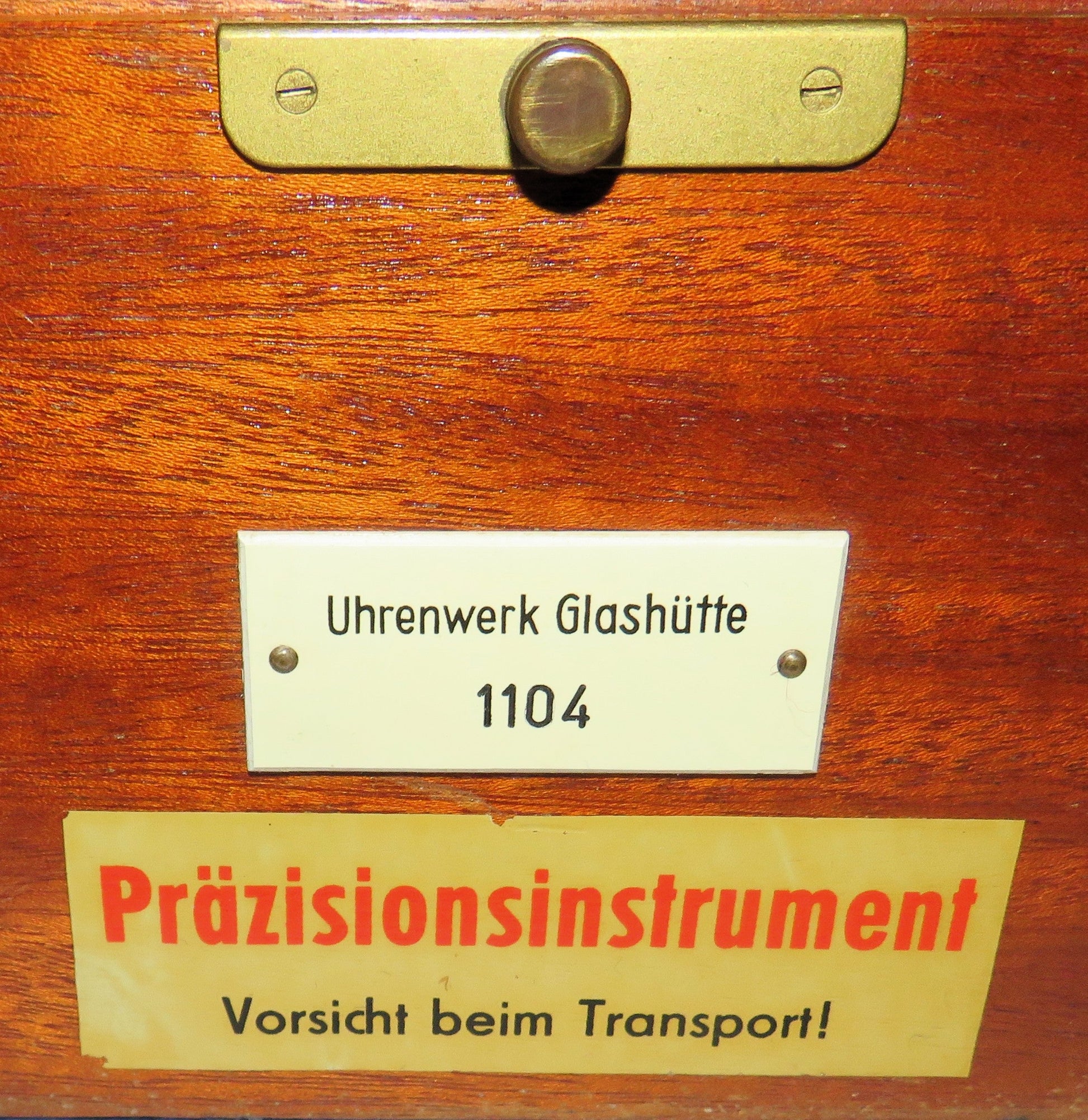 NVA Marine Chronometer Glashütte Quarz Typ DHI G8 1/74 Typ 1 - 71 ca. 1974 läuft - Sammler - Uhren