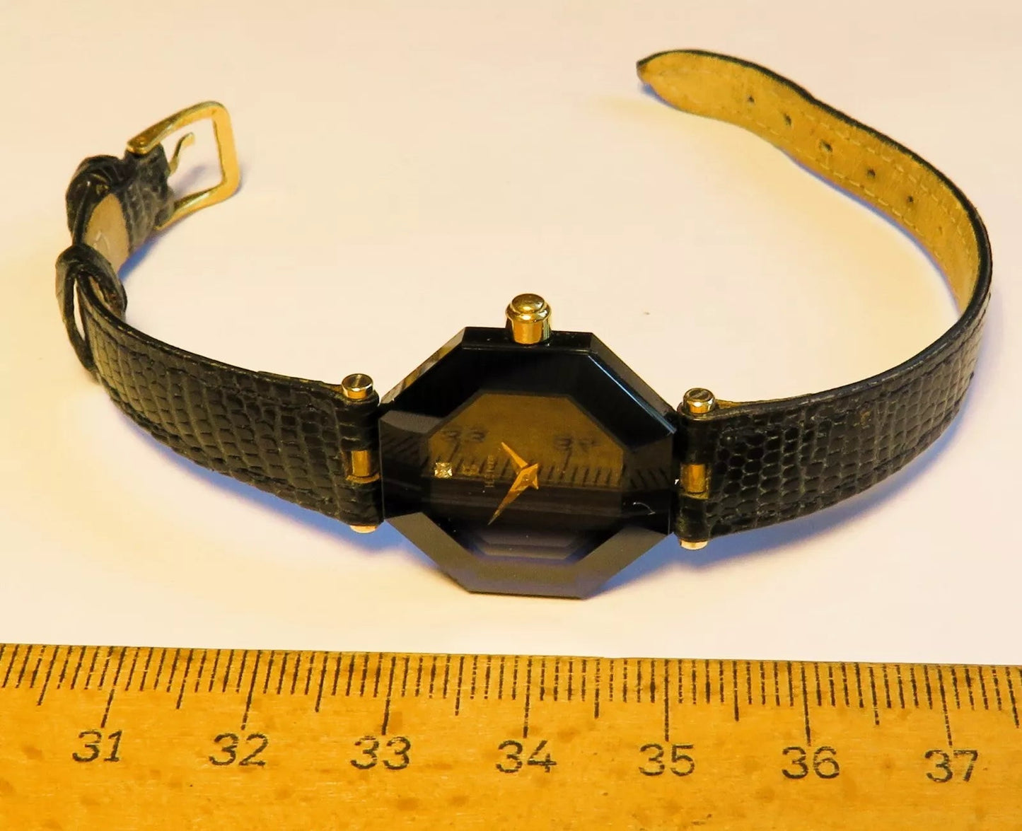 Octagon H. Stern Luxus Brillant Damen Quarz Armbanduhr NP: Euro 2.600, - Sammler - Uhren