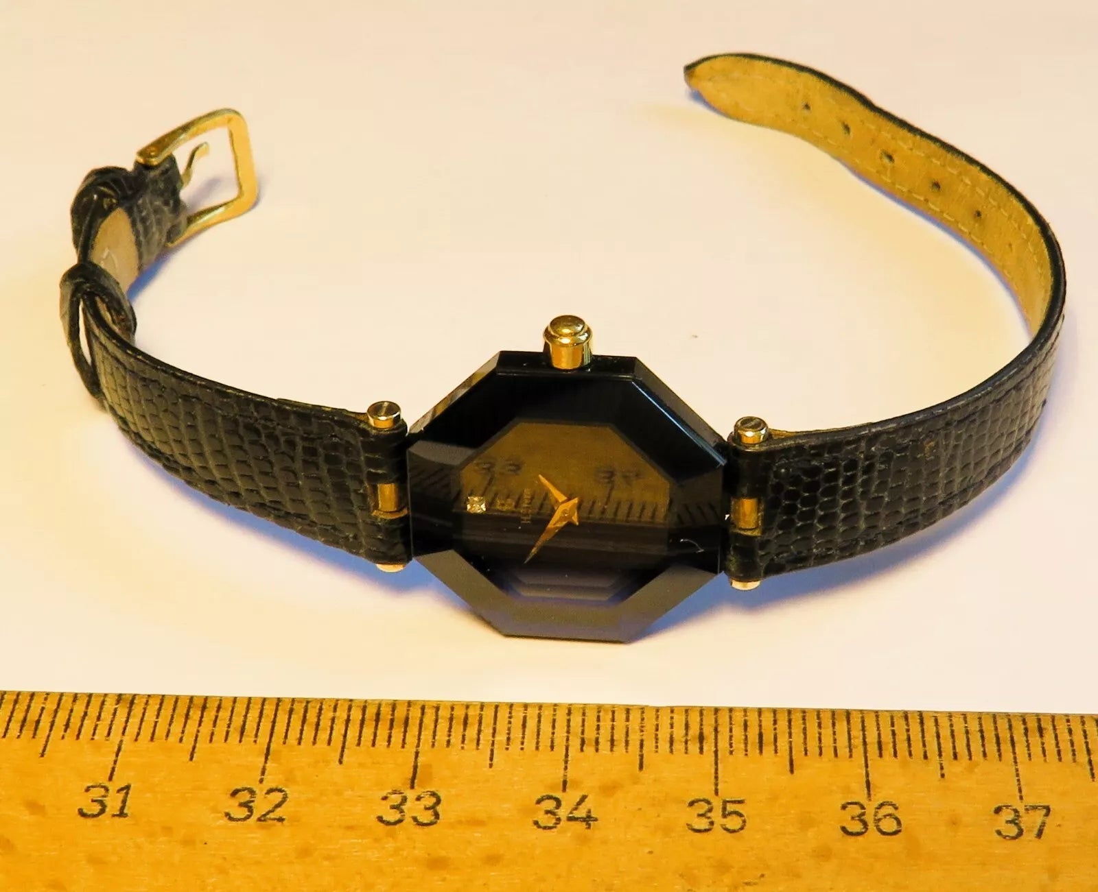 Octagon H. Stern Luxus Brillant Damen Quarz Armbanduhr NP: Euro 2.600, - Sammler - Uhren