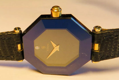 Octagon H. Stern Luxus Brillant Damen Quarz Armbanduhr NP: Euro 2.600, - Sammler - Uhren