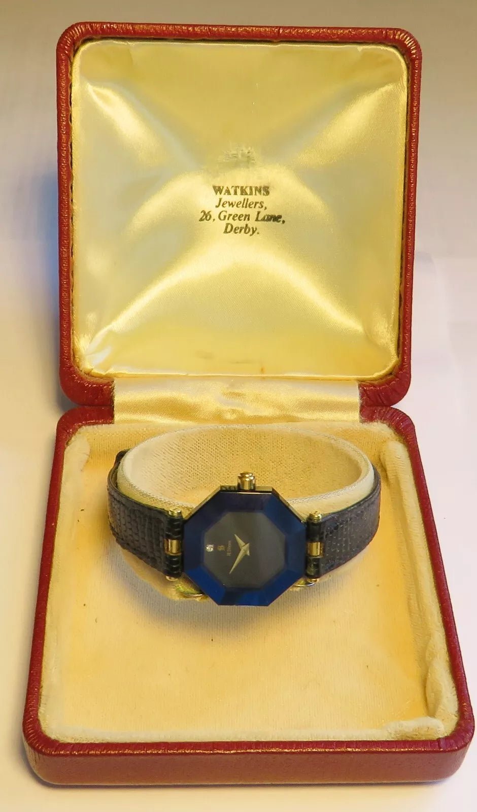 Octagon H. Stern Luxus Brillant Damen Quarz Armbanduhr NP: Euro 2.600, - Sammler - Uhren