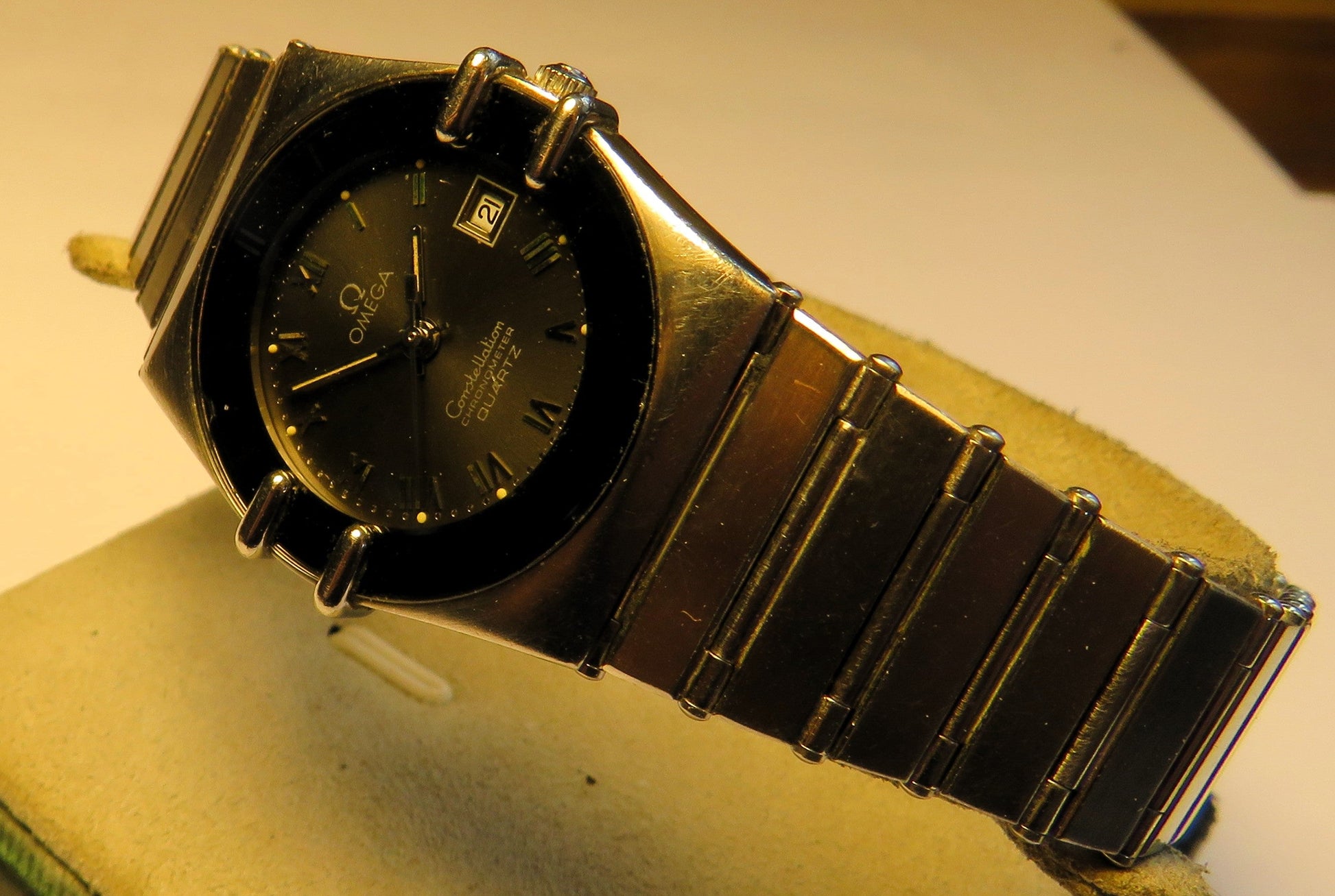 Omega Constellation Damen / unisex Luxus Chronometer Quartz ca. 2000 - Sammler - Uhren