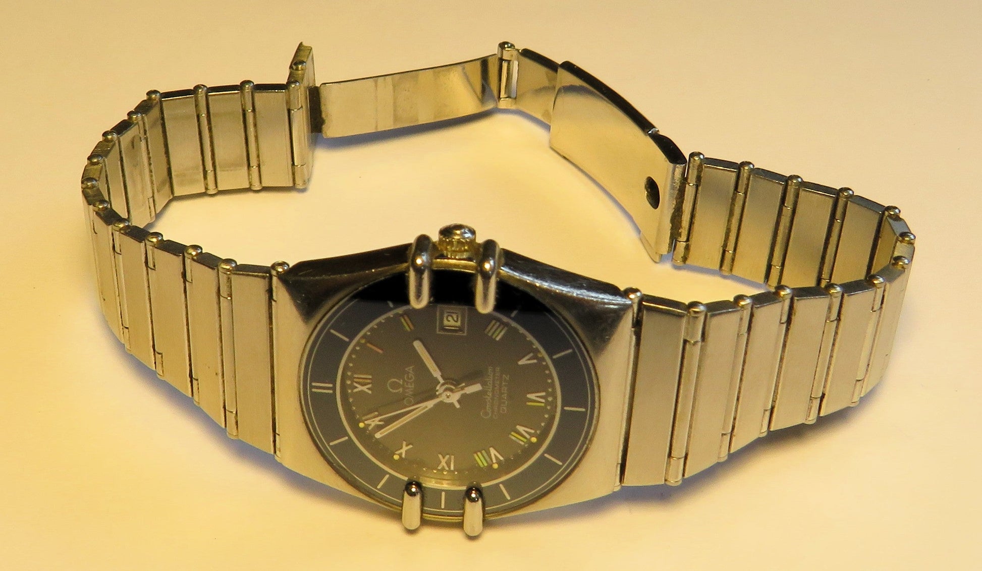 Omega Constellation Damen / unisex Luxus Chronometer Quartz ca. 2000 - Sammler - Uhren