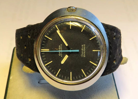 Omega Geneve Dynamic Automatic Herren Vintage Armbanduhr Ref. 136.033 - Sammler - Uhren