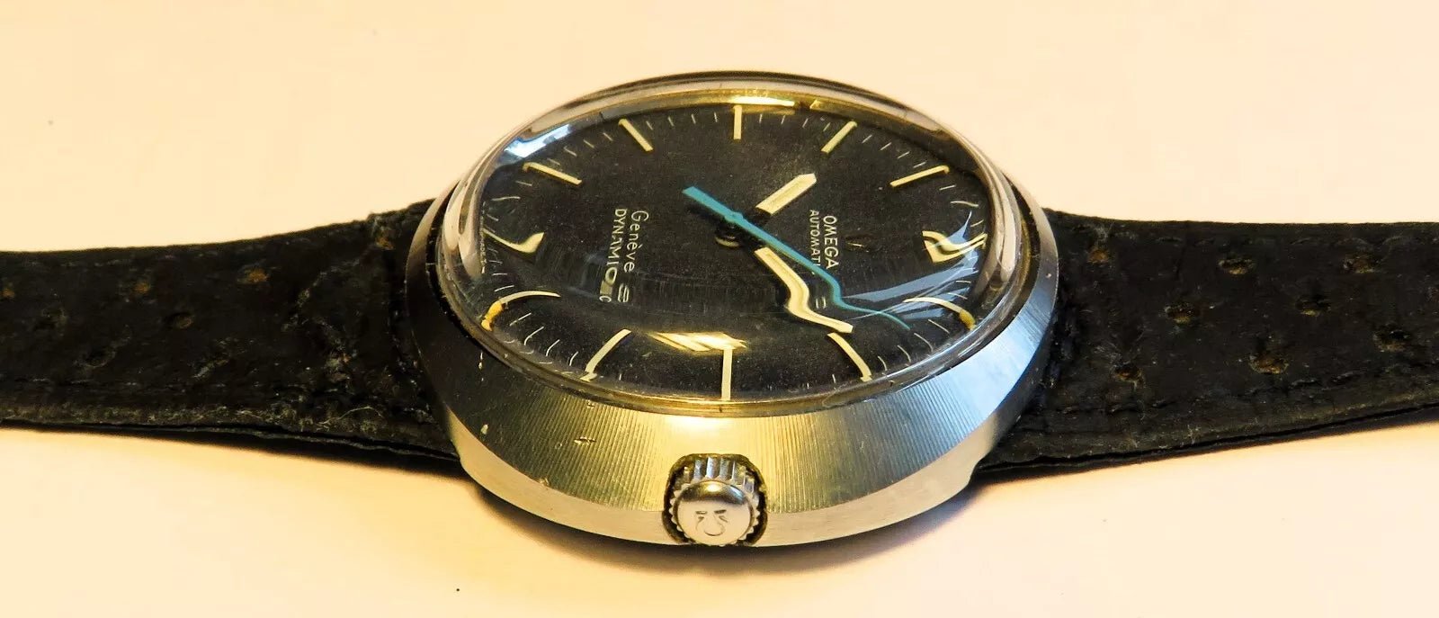 Omega Geneve Dynamic Automatic Herren Vintage Armbanduhr Ref. 136.033 - Sammler - Uhren