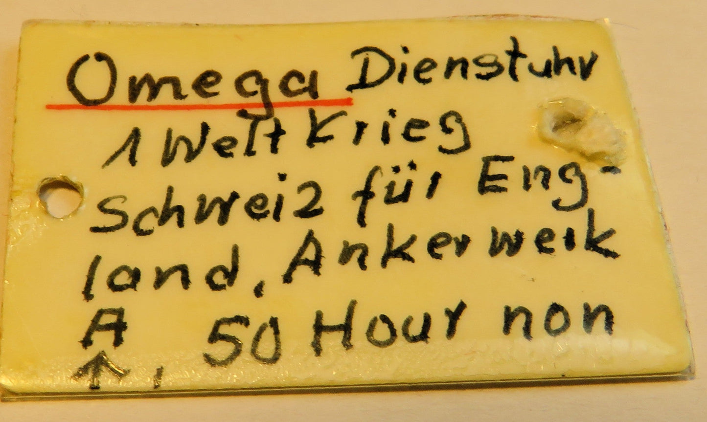 Omega Mark V Militär Britische Militär Aviation Taschenuhr Broad Arrow - Sammler - Uhren