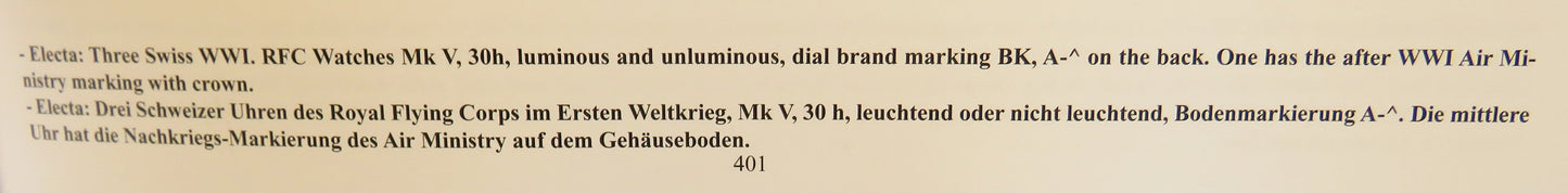 Omega Mark V Militär Britische Militär Aviation Taschenuhr Broad Arrow - Sammler - Uhren
