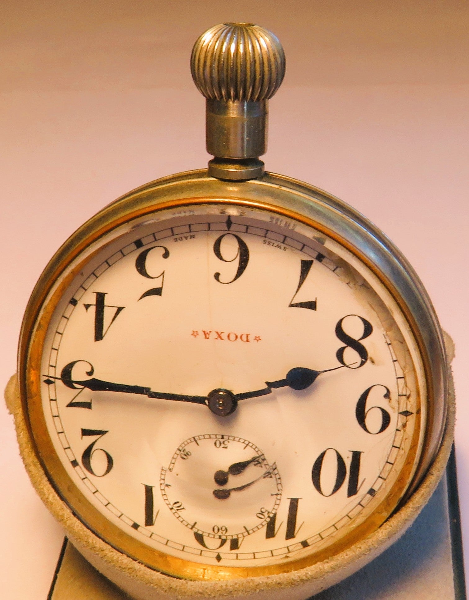 Orig. Doxa Borduhr Zeppelin Luftschiff kaiserliche Fliegertruppe JASTA WW Wk1 - Sammler - Uhren