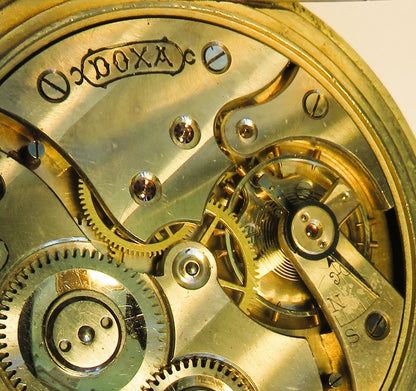 Orig. Doxa Borduhr Zeppelin Luftschiff kaiserliche Fliegertruppe JASTA WW Wk1 - Sammler - Uhren