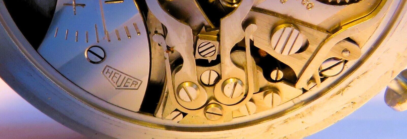 Orig. Ed Heuer Biel Rattrapante Stoppuhr pre TAG ca. 1960 Chronograph - Sammler - Uhren