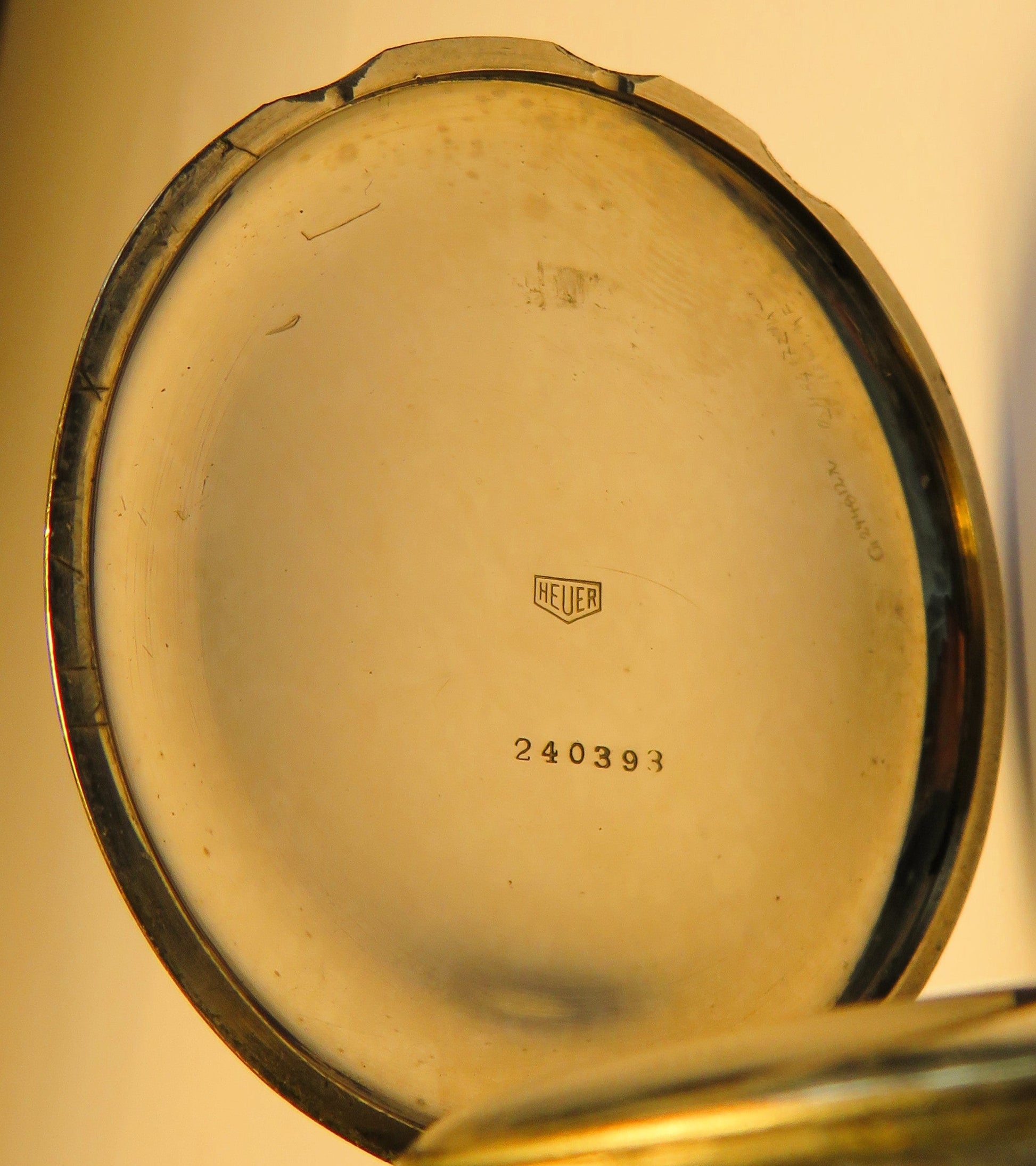 Orig. Ed Heuer Biel Stoppuhr Schaltnocken Rattrapante ca. 1960 Chronograph - Sammler - Uhren