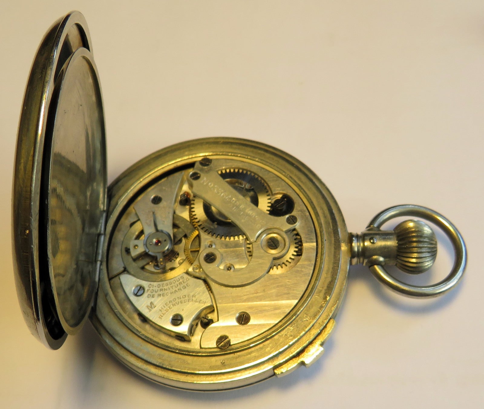 Orig. Excelsior Park seltene U - Boot Torpedo Laufzeit Artillerie Stoppuhr WK 2 - Sammler - Uhren