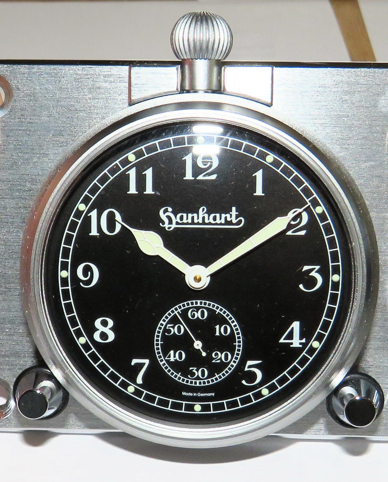 Orig. Hanhart seltenes Classic Rallye Stoppuhr Timer Dashboard Set im Fullset - Sammler - Uhren