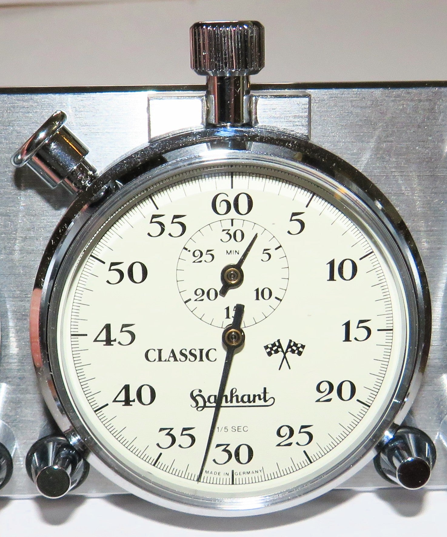 Orig. Hanhart seltenes Classic Rallye Stoppuhr Timer Dashboard Set im Fullset - Sammler - Uhren