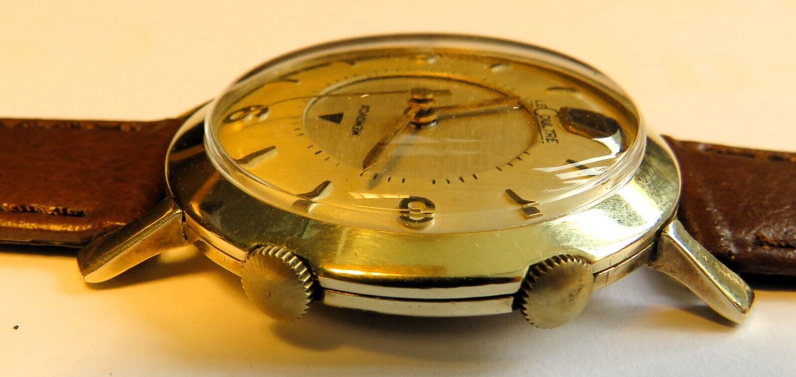Orig. Henry Ford Jaeger LeCoultre Memovox Herren Armbanduhr Alarm Cal. 814 - Sammler - Uhren