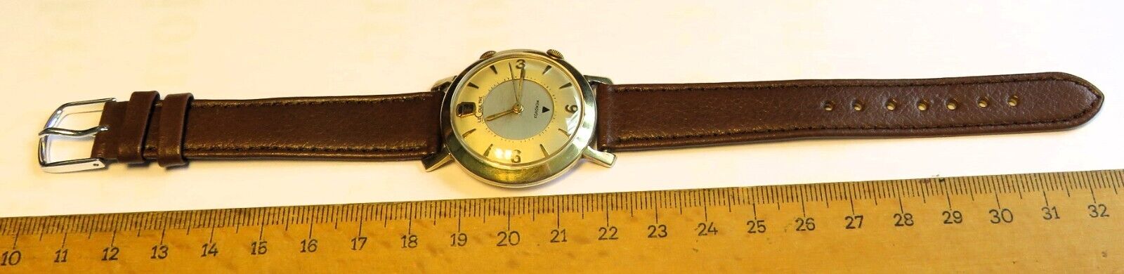 Orig. Henry Ford Jaeger LeCoultre Memovox Herren Armbanduhr Alarm Cal. 814 - Sammler - Uhren