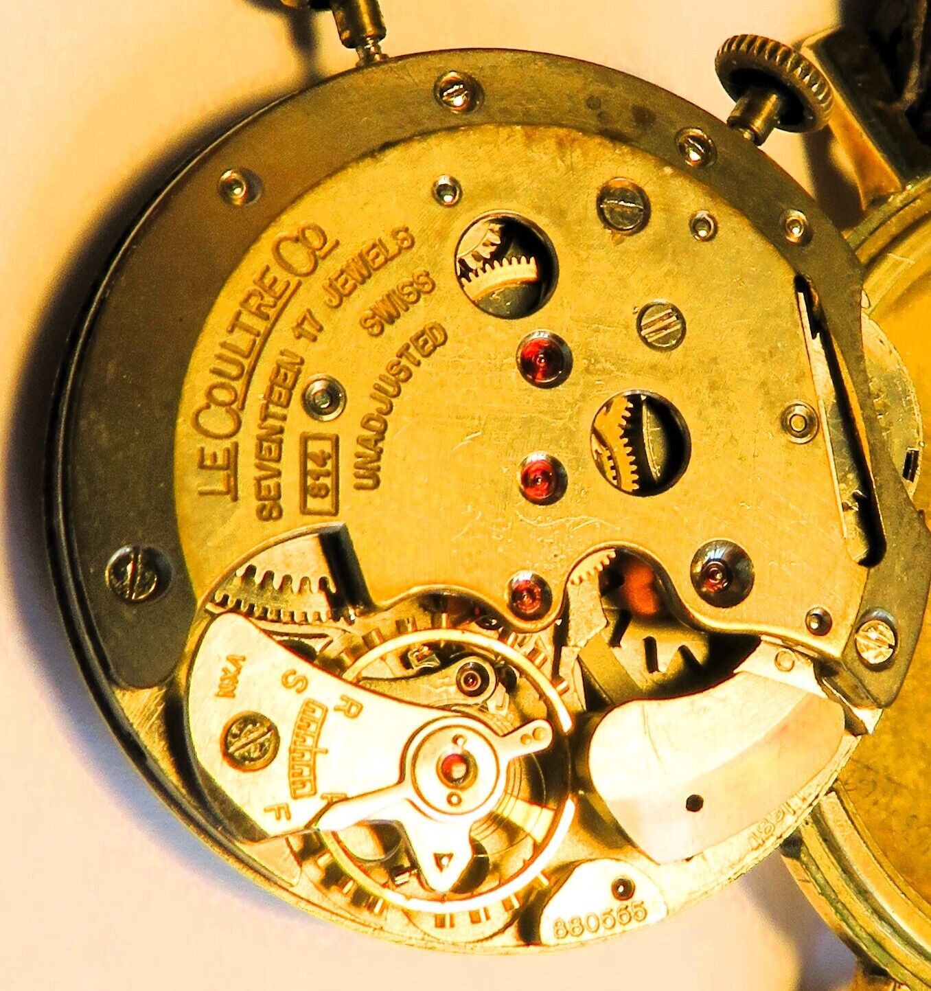 Orig. Henry Ford Jaeger LeCoultre Memovox Herren Armbanduhr Alarm Cal. 814 - Sammler - Uhren