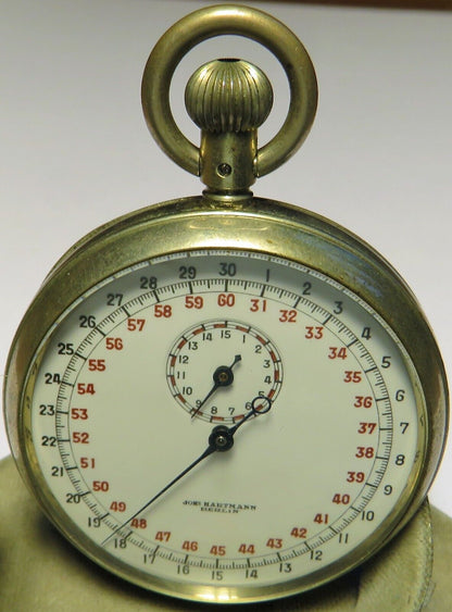 Orig. Joh. Hartmann Berlin Minerva 19"" Spezialuhr Luftfahrtgeräte WK2 Knirim - Sammler - Uhren