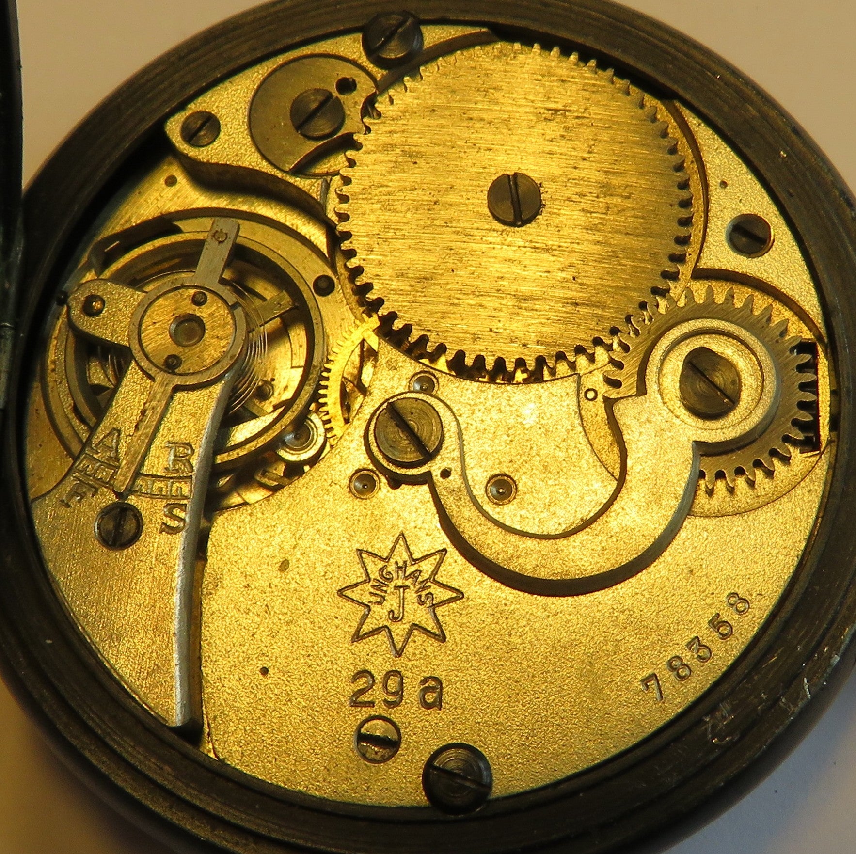 Orig. Junghans 29A Gunmetall Torpedo Laufzeit Stoppuhr Kriegs Marine WK WW 2 II - Sammler - Uhren