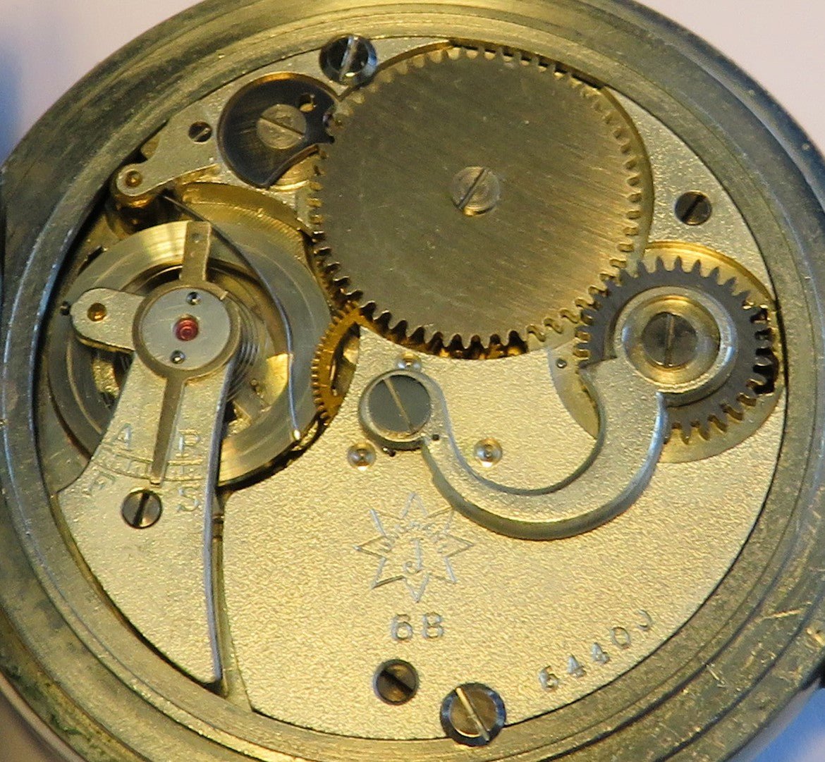 Orig. Junghans Cal. 68 Artillerie Stoppuhr Kriegsmarine WK I 1. Weltkrieg - Sammler - Uhren