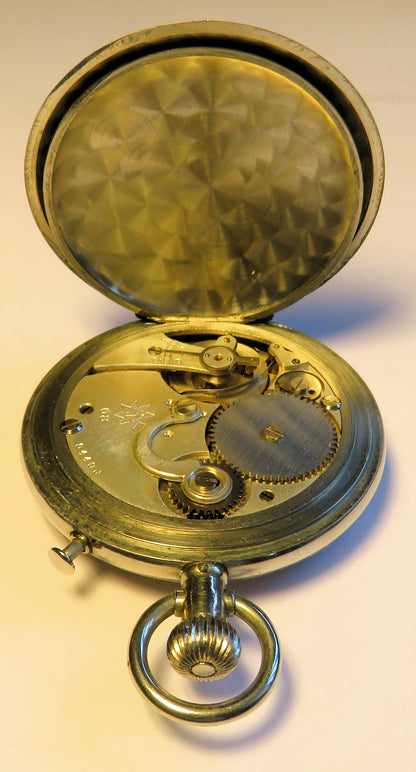 Orig. Junghans Cal. 68 Artillerie Stoppuhr Kriegsmarine WK I 1. Weltkrieg - Sammler - Uhren