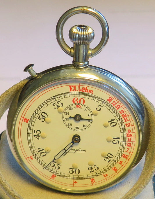 Orig. Junghans Cal. 68 Artillerie Stoppuhr Kriegsmarine WK I 1. Weltkrieg - Sammler - Uhren