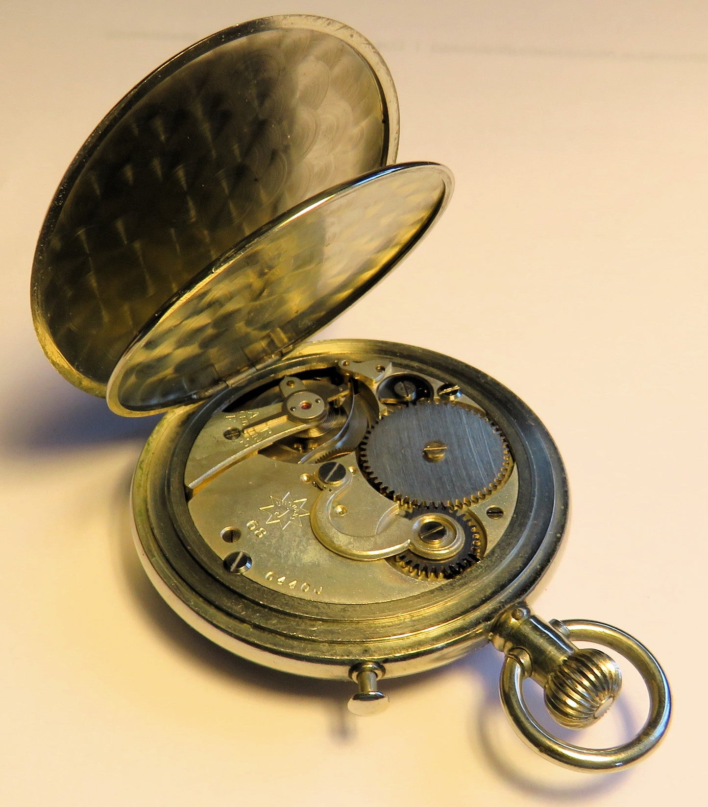 Orig. Junghans Cal. 68 Artillerie Stoppuhr Kriegsmarine WK I 1. Weltkrieg - Sammler - Uhren