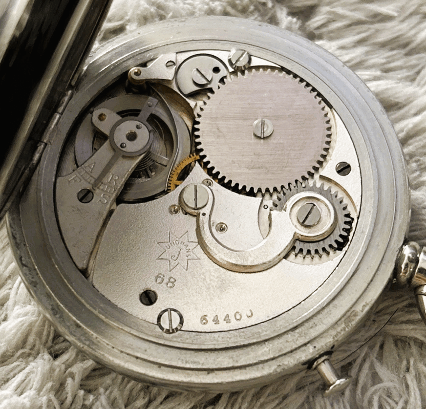 Orig. Junghans Cal. 68 Artillerie Stoppuhr Kriegsmarine WK I 1. Weltkrieg - Sammler - Uhren