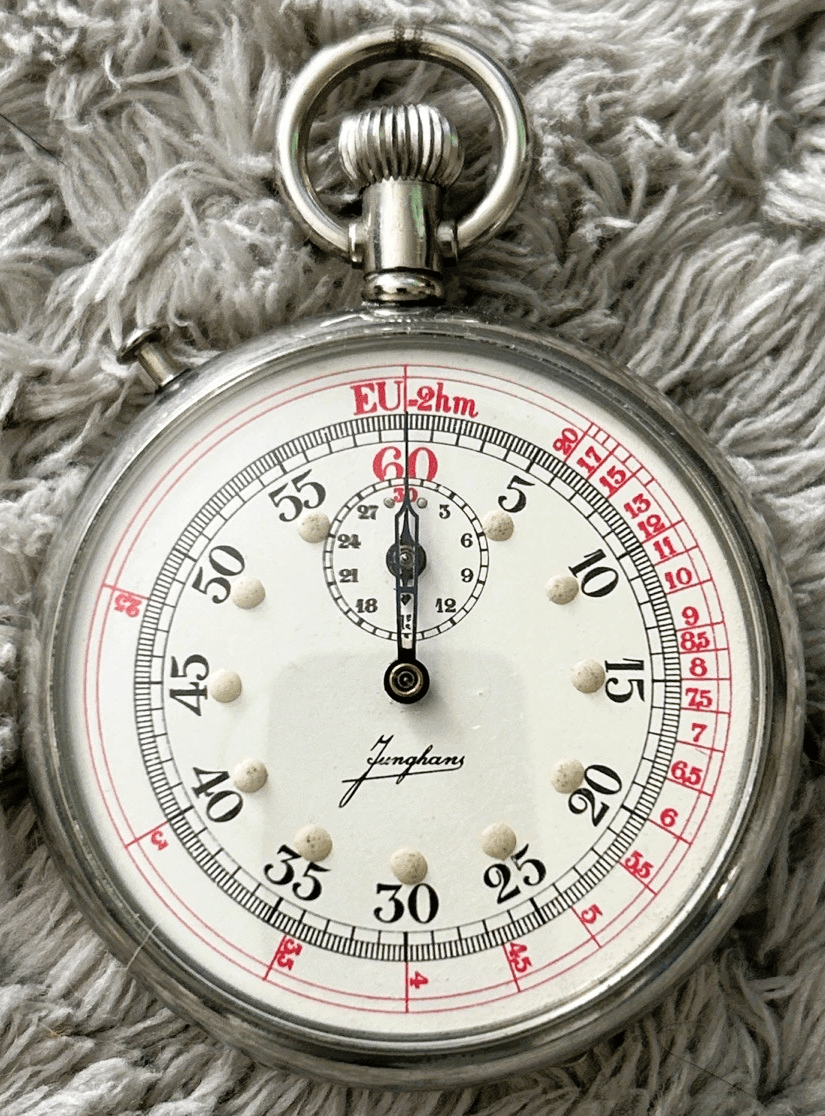 Orig. Junghans Cal. 68 Artillerie Stoppuhr Kriegsmarine WK I 1. Weltkrieg - Sammler - Uhren