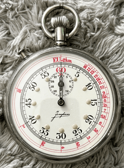 Orig. Junghans Cal. 68 Artillerie Stoppuhr Kriegsmarine WK I 1. Weltkrieg - Sammler - Uhren