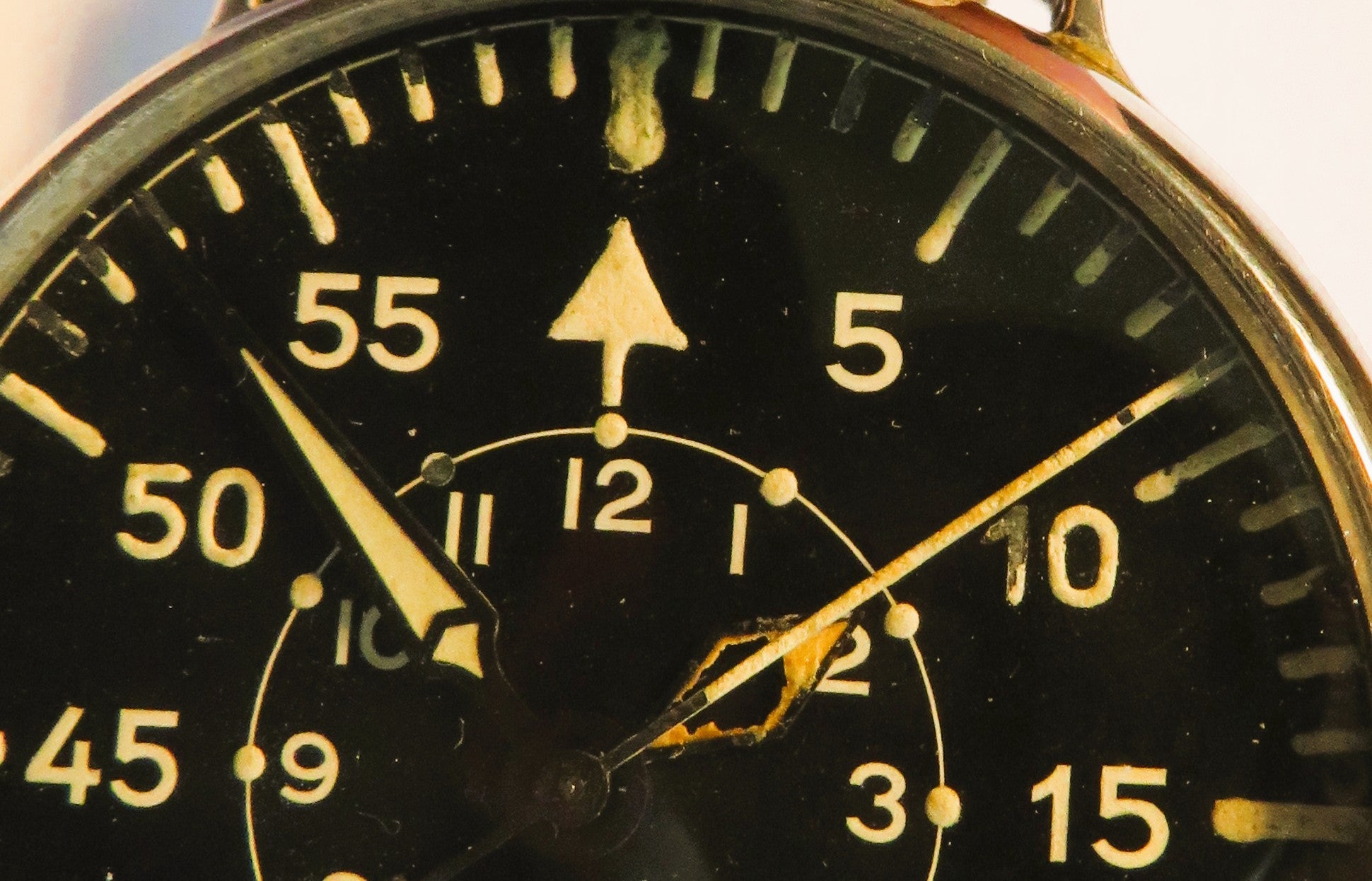 Orig. Lange & Söhne Fliegeruhr B - Uhr Beobachtungsuhr Reichs Luftwaffe WK 2 - Sammler - Uhren