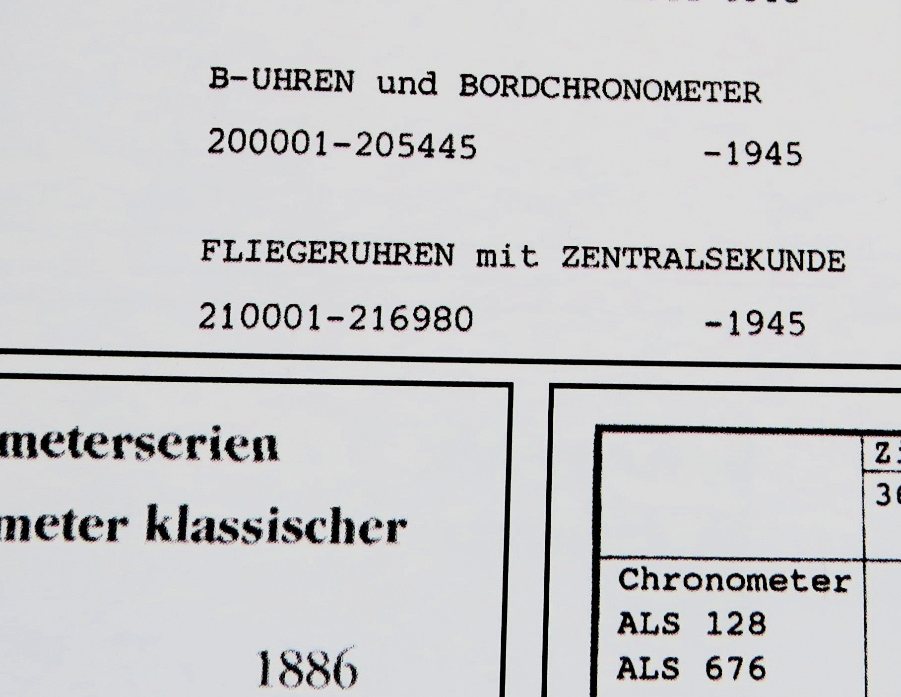 Orig. Lange & Söhne Fliegeruhr B - Uhr Beobachtungsuhr Reichs Luftwaffe WK 2 - Sammler - Uhren