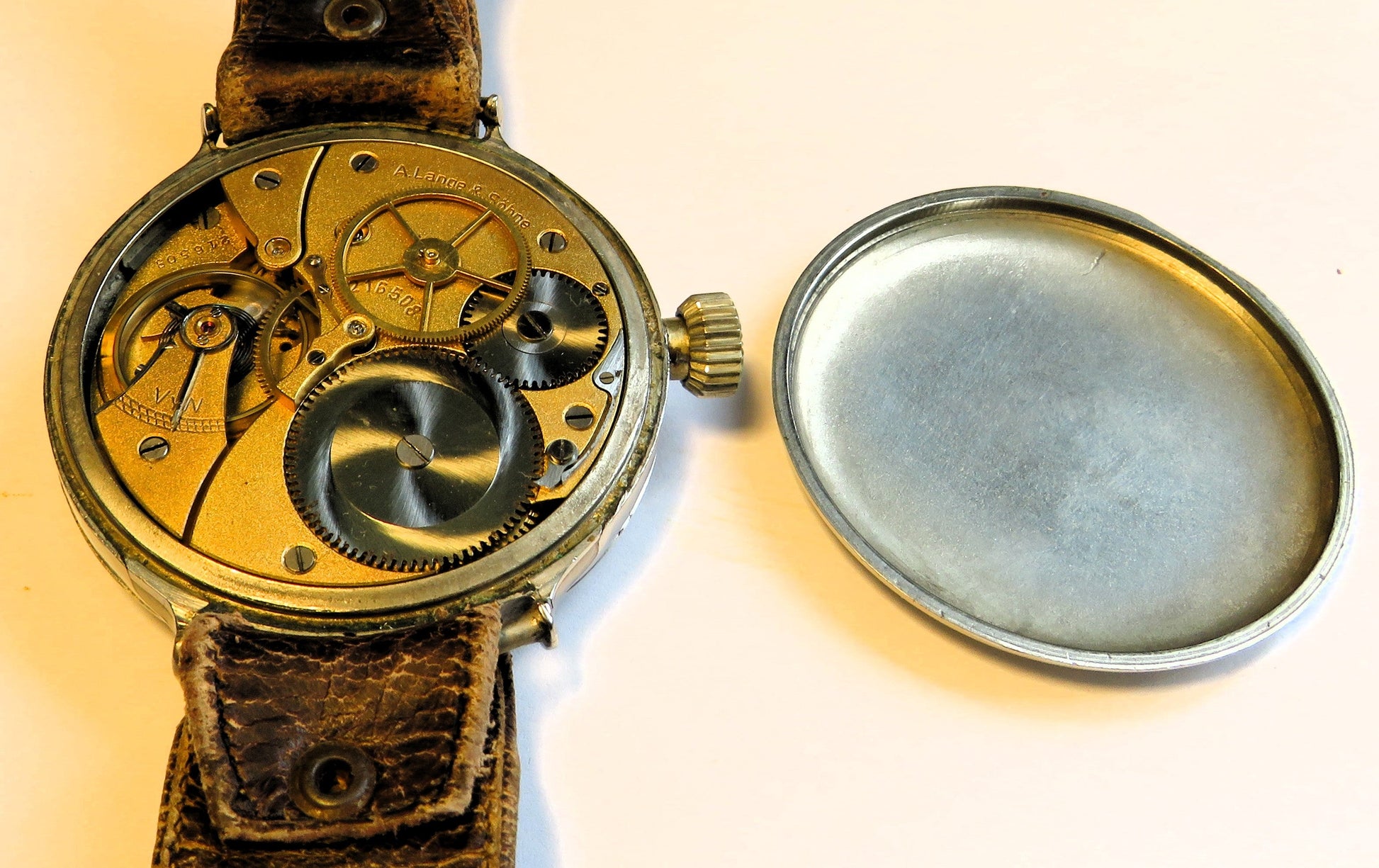 Orig. Lange & Söhne Fliegeruhr B - Uhr Beobachtungsuhr Reichs Luftwaffe WK 2 - Sammler - Uhren