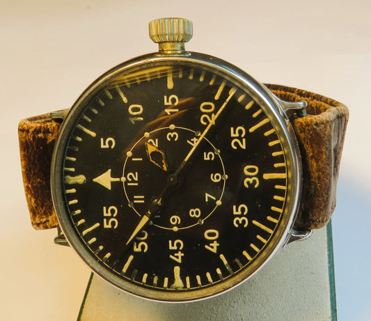 Orig. Lange & Söhne Fliegeruhr B - Uhr Beobachtungsuhr Reichs Luftwaffe WK 2 - Sammler - Uhren