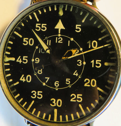 Orig. Lange & Söhne Fliegeruhr B - Uhr Beobachtungsuhr Reichs Luftwaffe WK 2 - Sammler - Uhren