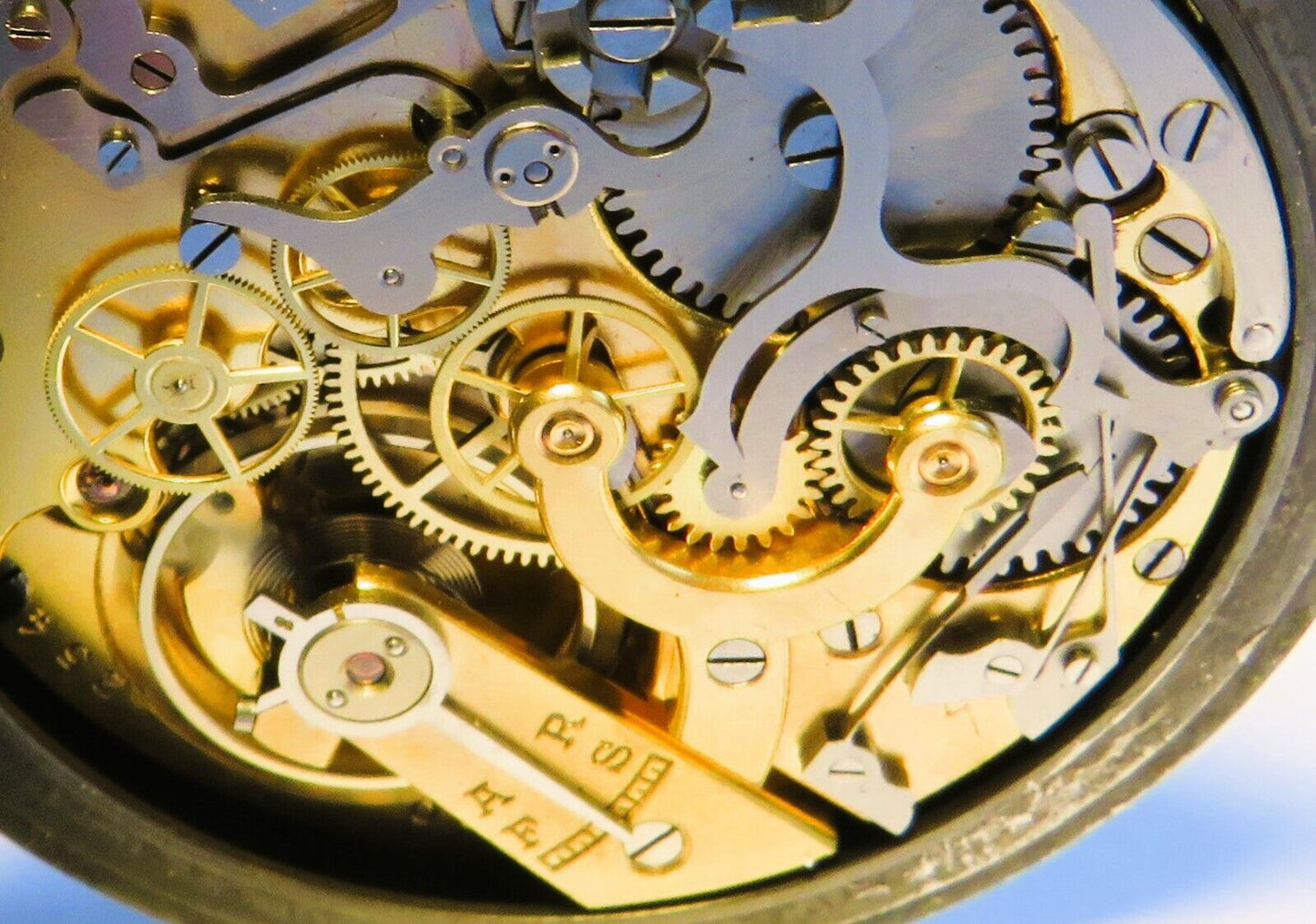 Orig. Le Phare Chronograph Fliegertruppe Cal. 114 VCC 19"" Gold zur Ehr´ - Sammler - Uhren